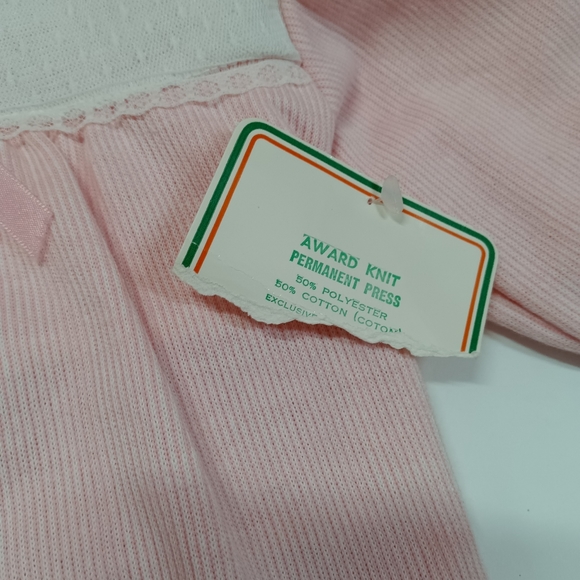 NEW VTG Heathtex Infant One Piece Knit Romper - Picture 10 of 12